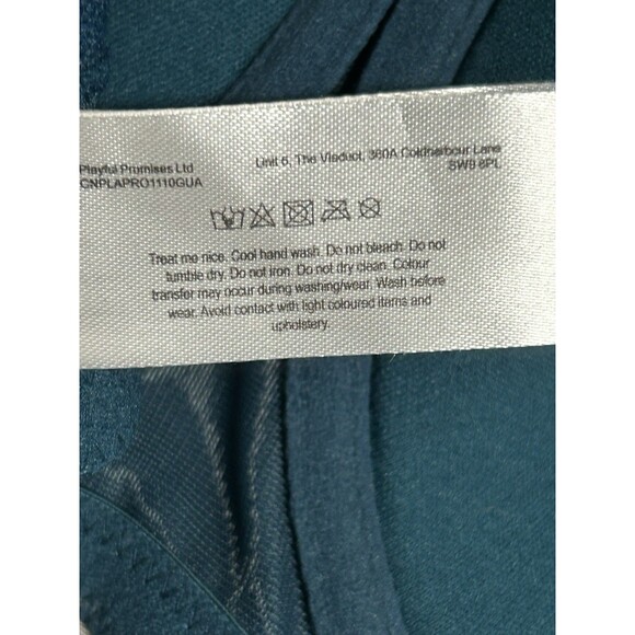 Playful Promises Felicity Hayward Teal harness Bra 40I Fetish Punk Whimsical - Picture 9 of 10